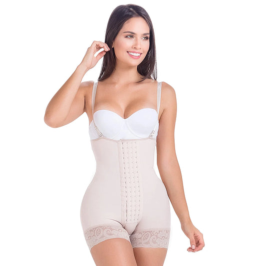 Postpartum Short Shapewear for Women, Strapless & Butt Lifting | QD1016