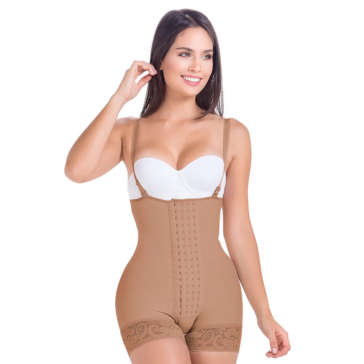 Postpartum Short Shapewear for Women, Strapless & Butt Lifting | QD1016