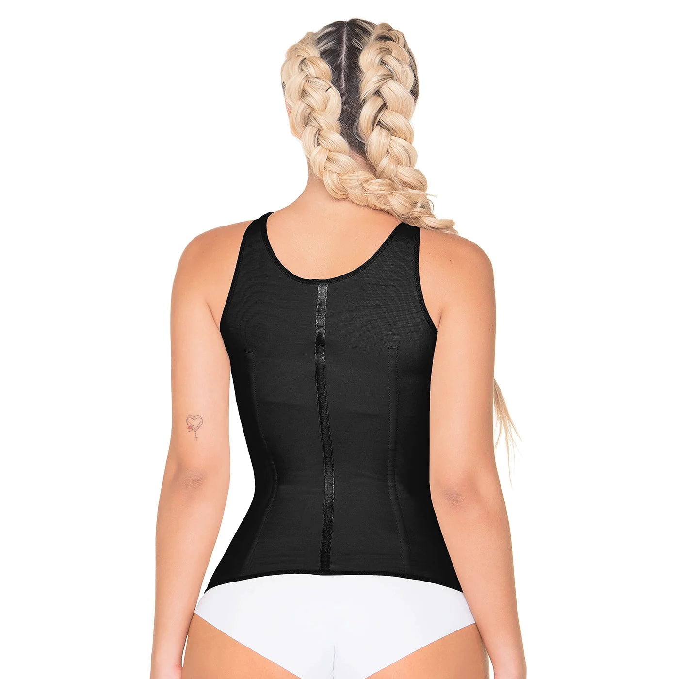 Colombian Compression Vest with Zipper and Straps | QWT1008