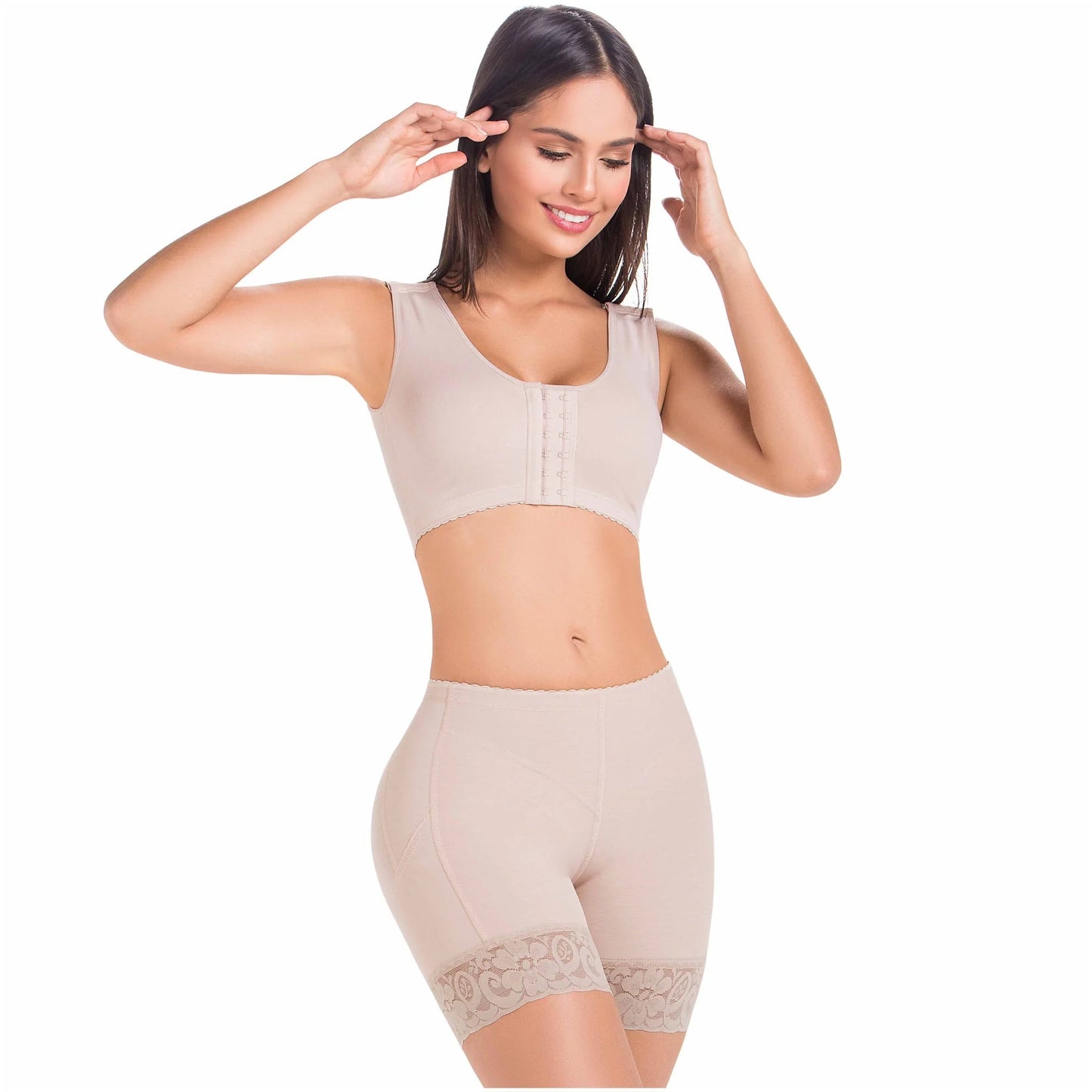 Sculpt, shape, and enhance with our Butt Lifter Shapewear Shorts. Crafted to contour and lift, these shorts provide a seamless silhouette under any outfit. Designed for all-day comfort and support, they feature a high-rise waistband and breathable fabric. Elevate your curves and confidence with this essential shapewear piece.