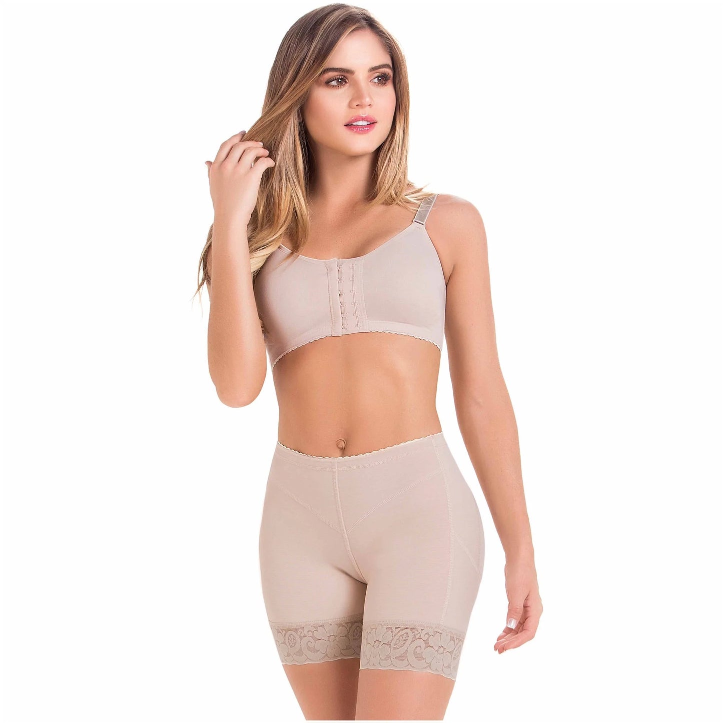 Sculpt, shape, and enhance with our Butt Lifter Shapewear Shorts. Crafted to contour and lift, these shorts provide a seamless silhouette under any outfit. Designed for all-day comfort and support, they feature a high-rise waistband and breathable fabric. Elevate your curves and confidence with this essential shapewear piece.