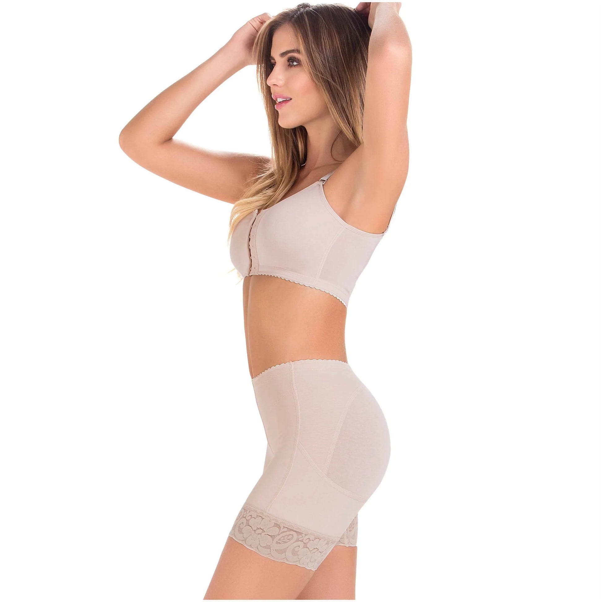 Sculpt, shape, and enhance with our Butt Lifter Shapewear Shorts. Crafted to contour and lift, these shorts provide a seamless silhouette under any outfit. Designed for all-day comfort and support, they feature a high-rise waistband and breathable fabric. Elevate your curves and confidence with this essential shapewear piece.