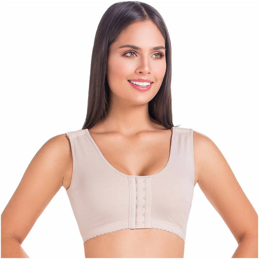 Post Surgical Breast Augmentation or Mastectomy Support Bra | QB1010