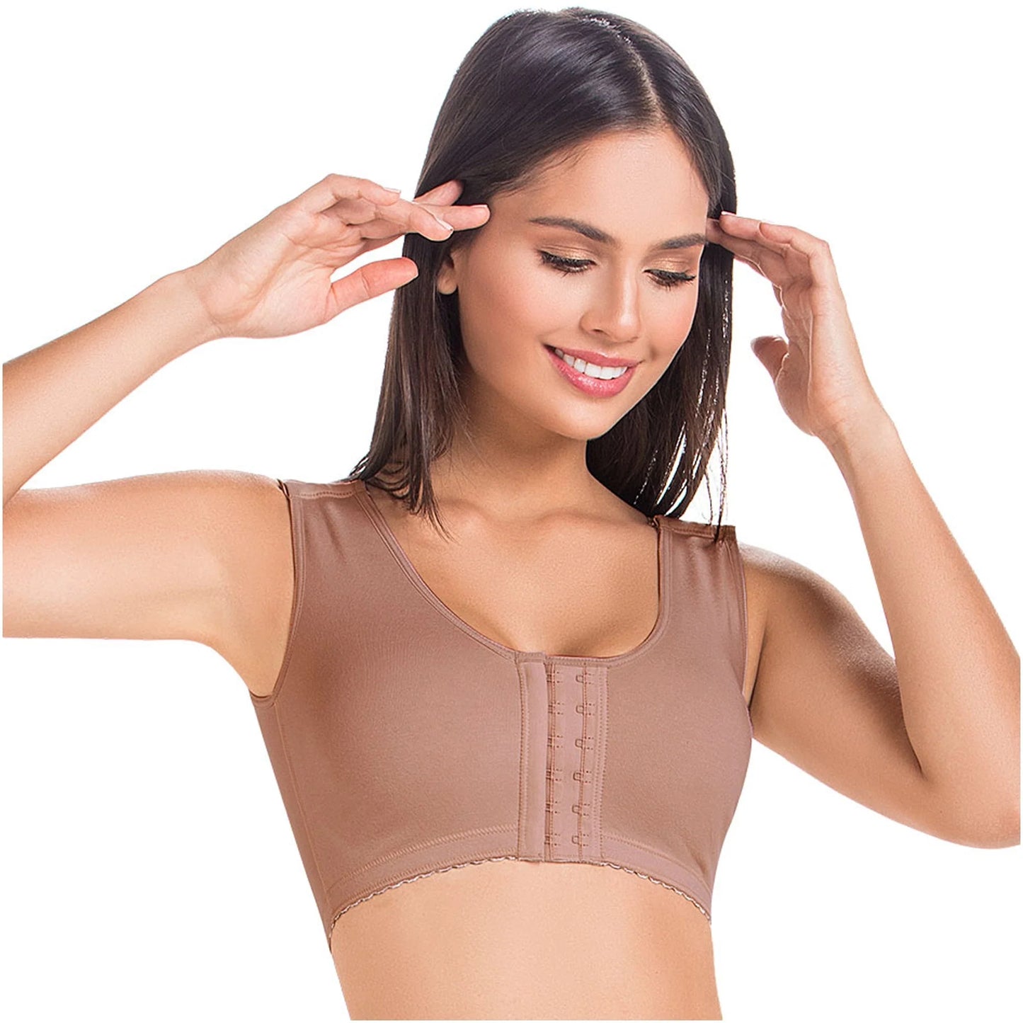 Post Surgical Breast Augmentation or Mastectomy Support Bra | QB1010