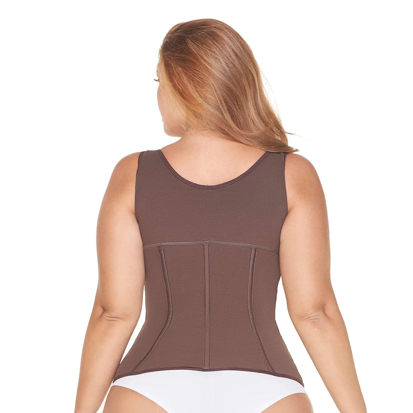 Colombian Compression Vest, Open Bust Girdle for Tummy Control | QWT1006