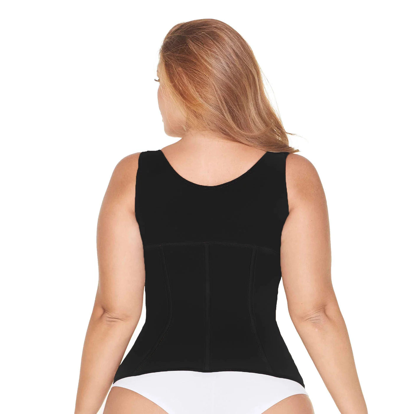 Colombian Compression Vest, Open Bust Girdle for Tummy Control | QWT1006