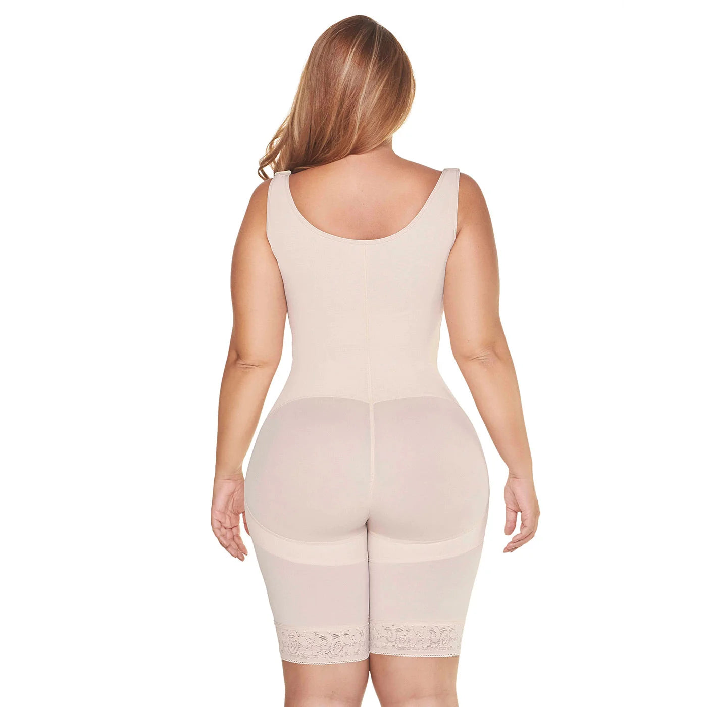 Daily Butt-Lifter Shapewear for Women, Open Bust Girdle, Powernet Material | QPS1009