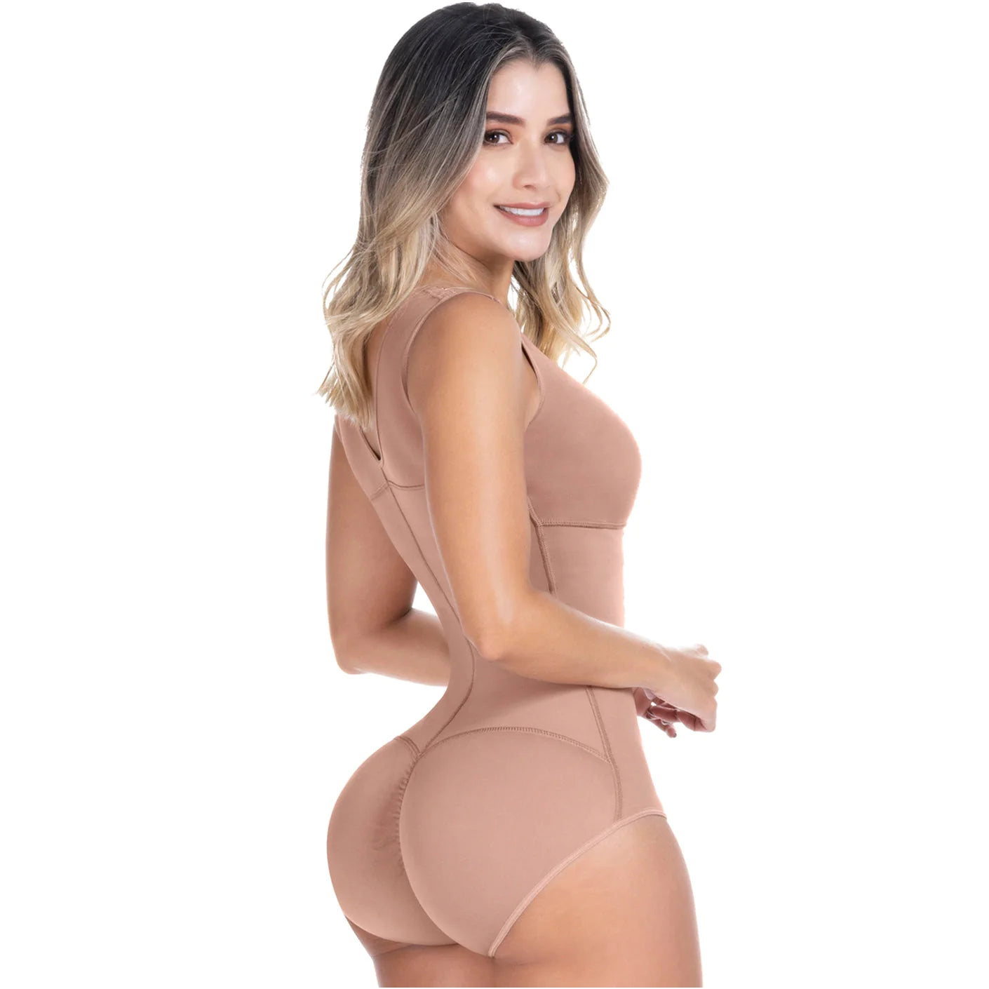 Compression Bodysuit, Shapewear with Built-in Bra, Postpartum and Daily Use | QD106