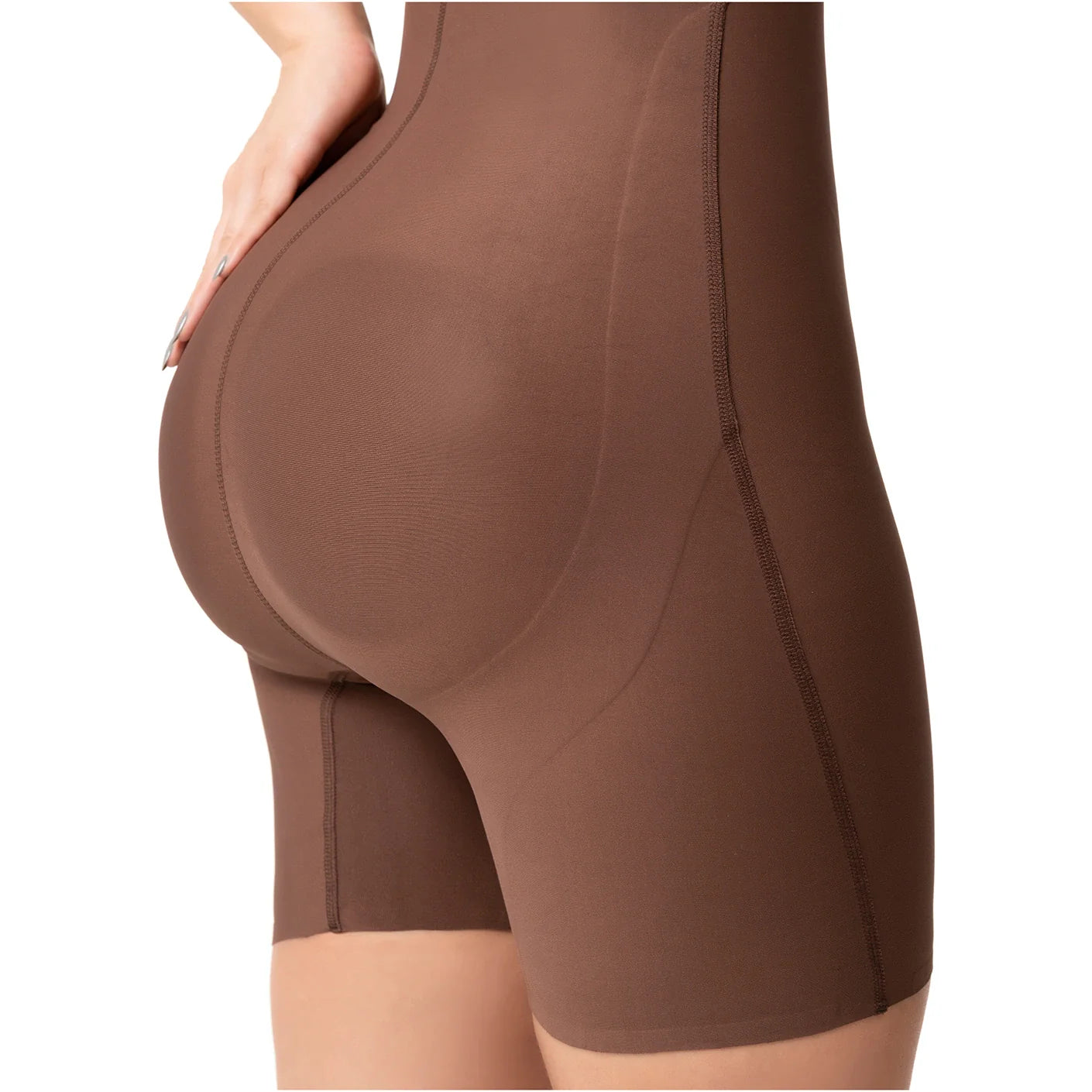 HIGH WAISTED SEAMLESS BUTT LIFTER TUMMY CONTROL GIRDLE SHORTS