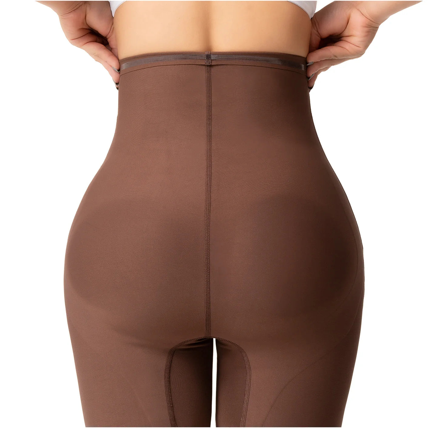 HIGH WAISTED SEAMLESS BUTT LIFTER TUMMY CONTROL GIRDLE SHORTS