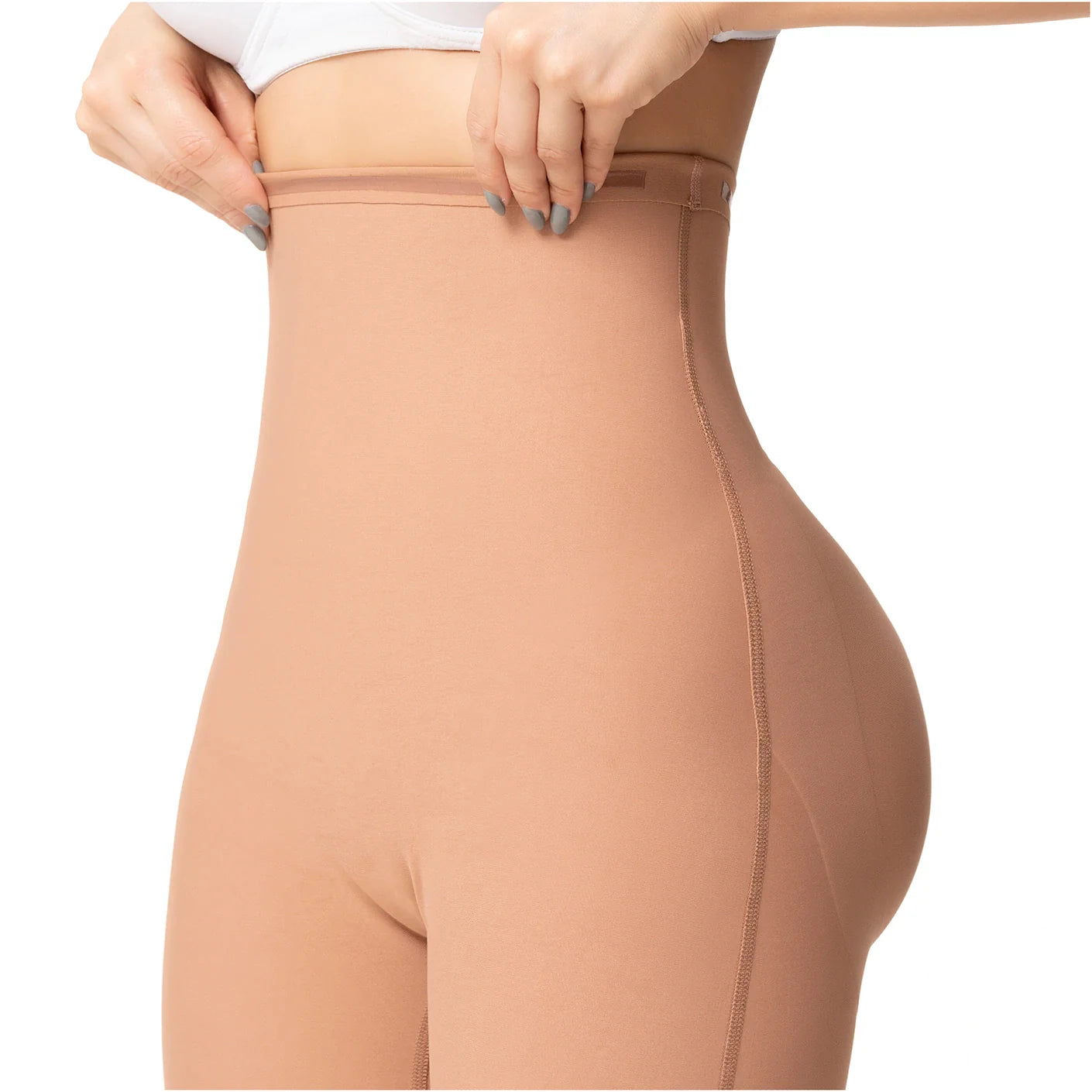 HIGH WAISTED SEAMLESS BUTT LIFTER TUMMY CONTROL GIRDLE SHORTS