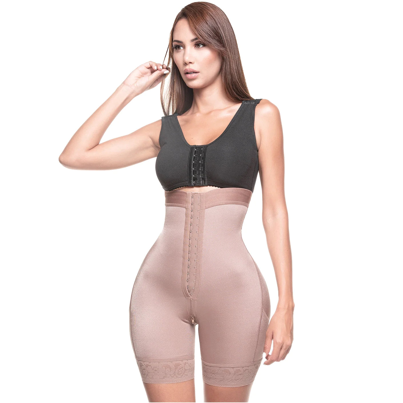 Butt Lifter, Tummy Control, Shapewear Bodysuit, Daily Use and Post Partum, Triconet Material | QD101