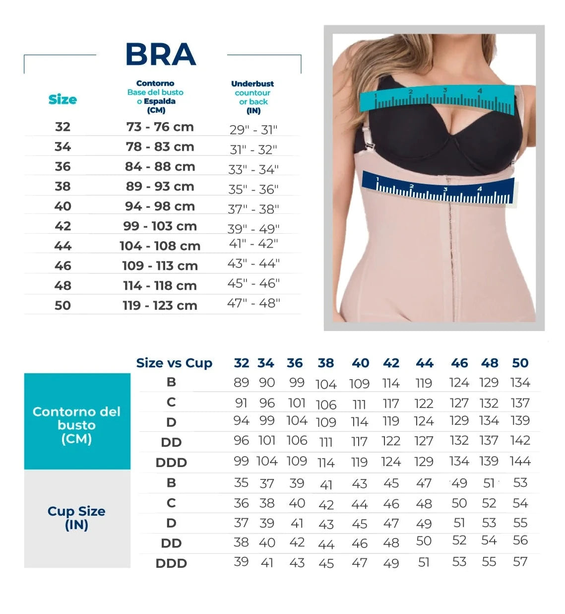 Extra Firm High Compression Posture Corrector Bra | QB1005