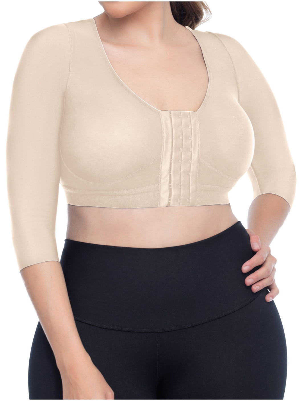 Post Surgery Bra with Sleeves | QB1006