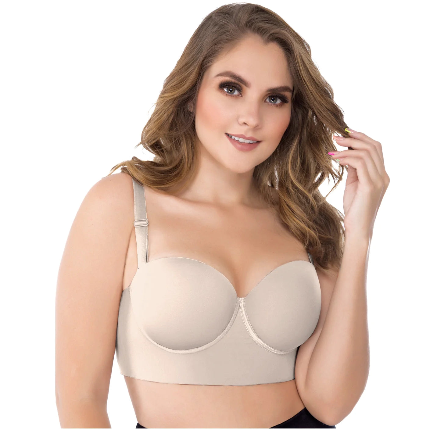 Firm Control Strapless Bra for Women | QB1002