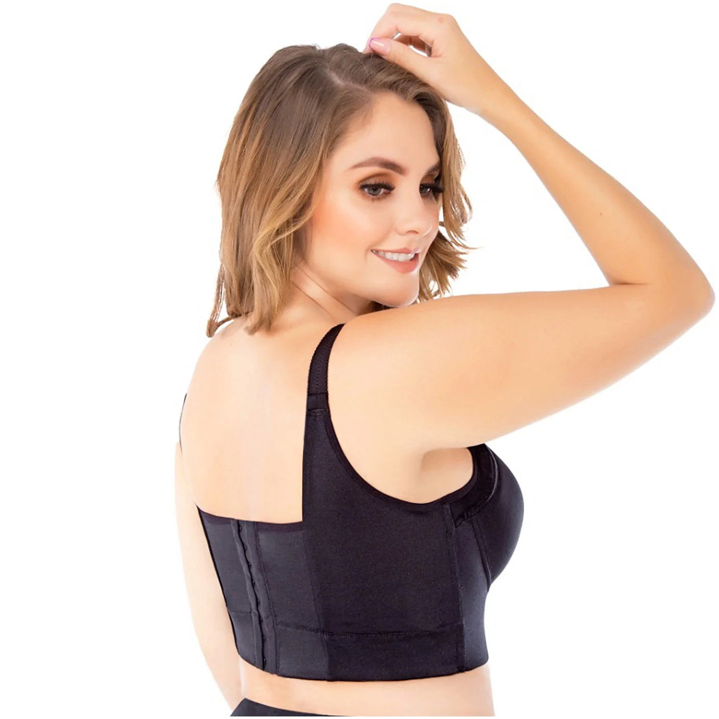 Extra Firm Control Full Cup Bra with Side Support | QB1003